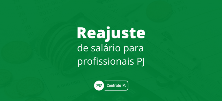 Reajuste de Salário de profissionais PJ