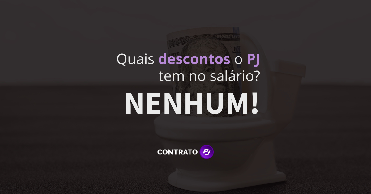 Quais descontos o PJ tem no salário?